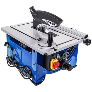 Sierra Circular de Mesa Portátil Mini de 8 Pulgadas para Cortar Aluminio, Máquina Multifuncional Deslizante para Cortar Madera para el Hogar - Product Image 1