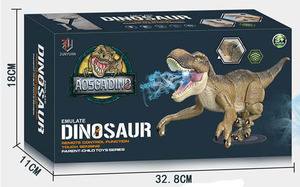 Fernbedienung Dinosaurier Spielzeug für Kinder Rc Electric Walking Jurassic Dinosaurier mit Touch Sensing Light Music Spray zum Kinderspiel - Product Image 5