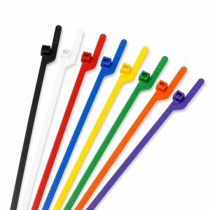 Bridas para cables desmontables a <span class=keywords><strong>mano</strong></span> sin herramientas, bridas <span class=keywords><strong>de</strong></span> sujeción <span class=keywords><strong>de</strong></span> 6 pulgadas, seguras para el hogar y cableado eléctrico, no se necesitan tijeras, 100 unidades - Product Image 5