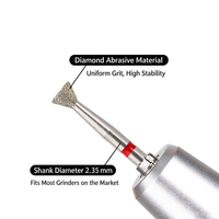 Emery UFO – Tête de ponçage à grain fin pour manucure russe, outil de prétraitement des cuticules