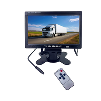 Monitor TFT 5 Inci Layar IPS Tampilan Format Ganda AHD/CVBS Monitor Mobil