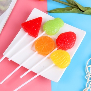Venta al por mayor 15g Xiaodi Orchard Lollipops aperitivos dulces con sabor a fruta para niños cantimplora de caramelo sólido embalaje a granel patrón de palo - Product Image 4