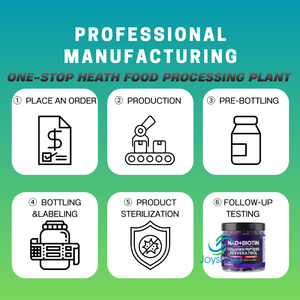 OEM özel etiket NAD + Biotin Gummies | Kollajen peptidleri resvervitamin l vitamini K2 D3 çinko - Product Image 6