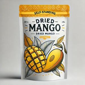 Bao bì nhựa đứng có thể tái sử dụng, in ấn tùy chỉnh, chất liệu Mylar, có khóa kéo kín, dùng đựng thực phẩm, kẹo mềm, sushi, sữa - Product Image 4