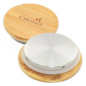 كوب زجاجي منزلي من CnGlass صديق للبيئة، كوب شاي بجدار مزدوج، كوب شرب من زجاج البوروسيليكات، كوب قهوة بدون مقبض - Product Image 2