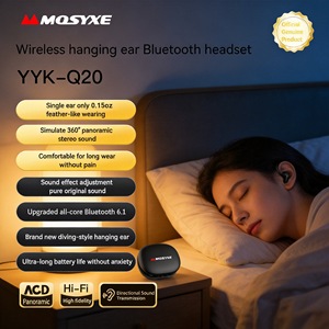 Audífonos Inalámbricos Monster True, Bluetooth 5.4, Cancelación de Ruido, Batería de Larga Duración, Diseño Intraaural para Dormir de Lado - Product Image 3