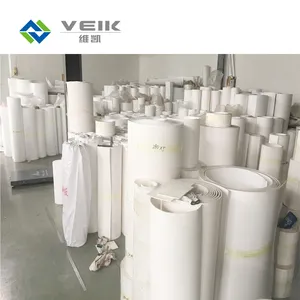 100% PTFE Pelat Skived Lembar PTFE Tahan Suhu Tinggi Dibuat Di Cina