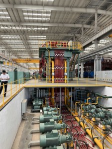 <span class=keywords><strong>Presse</strong></span> d'extrusion en aluminium 7500T à vendre ligne de Machine de production d'extrusion de profil en aluminium - Product Image 3
