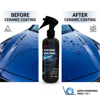 Revêtement céramique nano de qualité supérieure OEM, spray super hydrophobe, résistant aux pluies acides, anti-salissures, liquide de revêtement PPF pour voiture