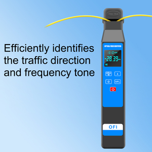 Identificateur de fibre optique professionnel avec écran LCD, portable, 4-en-1, pince, localisateur de défauts visuels 10mW, identificateur de direction de fibre optique - Product Image 3