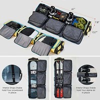 Échantillon Gratuit Housse de Rangement pour Snowboard en Oxford de Haute Qualité, Portable, pour Sports d'Hiver en Plein Air, Ski et Voyage, Grande Taille