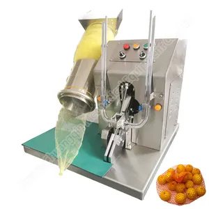 고추 양파 감자 수동식 과일 메쉬 포장 그물 포장 가방 클리핑 기계