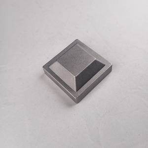 ยอดนิยม1-1/<span class=keywords><strong>2</strong></span>นิ้วหล่ออลูมิเนียมแบนโพสต์หมวกประดับรั้วโพสต์หมวก - Product Image 5