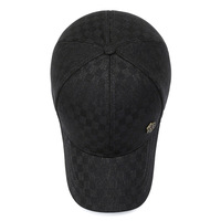 Casquette Trucker Luxe Doublée Polaire Hommes, Chaude d'Hiver, Casquette de Baseball Sport Noire, Casquette Papa Personnalisée Brodée