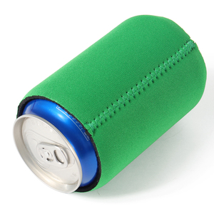 Sac de bière isotherme en néoprène personnalisé, vert, pliable, pliable, avec motif de lettres - Product Image 4