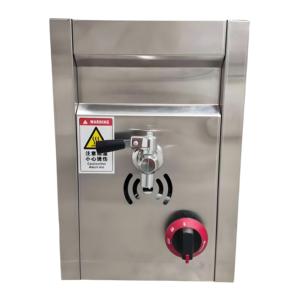 Vendita calda commerciale a doppia testa in acciaio inossidabile fornello a Gas nuovo Design da tavolo protezione per fiamma hotel ristoranti - Product Image 6