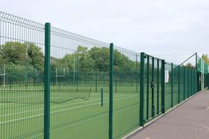 Panneau <span class=keywords><strong>de</strong></span> clôture en fil <span class=keywords><strong>de</strong></span> fer soudé 3D galvanisé et thermolaqué pour usage extérieur (maison/villa), résistant à la corrosion, type <span class=keywords><strong>treillis</strong></span> - Product Image 5