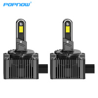 Lampu LED Mobil Seri D Tersedia, Lampu Xenon Pengganti Pipa Tembaga Bentuk-U D1S D2S D3S D4S Lampu Depan LED