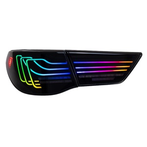 Waterproof RGB Tail <b>Light</b> Assembly for 10-17 Modified Colorful <b>Driving</b> & Running Turn Signal HC-MX-6120A RGB Colorful Tail <b>Light</b> - Product Image 1
