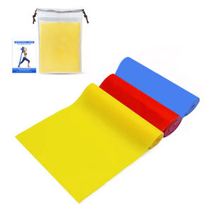 <span class=keywords><strong>Red</strong></span> TPE Strisce Esercizio Terapia della Fascia di Allenamento della Forza Yoga Pilates che allunga le fasce elastiche di resistenza per l'allenamento in palestra a casa - Product Image 4