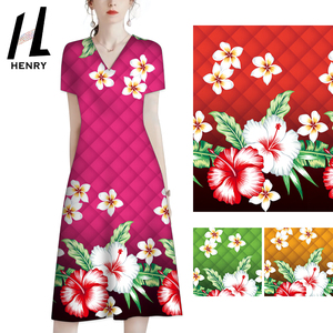 Tela de Rayón 100% de Alta Calidad, Impresa Digitalmente, Suave, con Patrones Personalizados, para Prendas Femeninas - Product Image 4