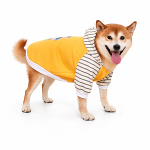 Sudadera con Capucha para <span class=keywords><strong>Perro</strong></span> de Dos Patas con Rayas y Mangas Raglán, Ecológica, Cálida, de Forro Polar, Informal, para Perros Pequeños y Grandes, Tallas S-9XL - Product Image 1