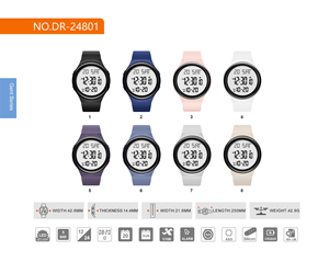 Nuovo grande schermo sportivo <span class=keywords><strong>per</strong></span> studenti di lusso a LED 5M con cinturino in Silicone impermeabile rimovibile con funzione di allarme <span class=keywords><strong>orologi</strong></span> <span class=keywords><strong>digitali</strong></span> <span class=keywords><strong>per</strong></span> Unisex - Product Image 3