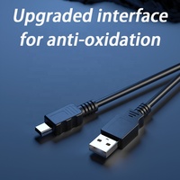 Cable USB 2.0 Personalizado de Macho a Mini B de 5 Pines para Transferencia de Datos y Carga Rápida para Impresoras, Cámaras y Dispositivos Móviles