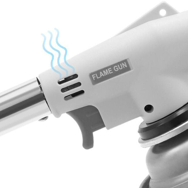 Flame Gun 920 Butane Gas Torch Flame Welding Gas Ignition Lighter Butane Gas Welding Torch for Camping Hiking Portable