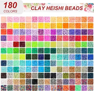 Cheapest 180Colors Clay Beads Charm Bracelet Making For Girls DIY 18000Pcs Kit For Jewelry Craft Gifts