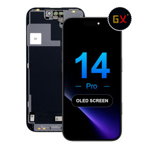จอแสดงผล GX OLED สำหรับ iPhone 14 Pro แบบขายส่ง พร้อมทัชสกรีนแบบเต็มจอ ชุดเปลี่ยนหน้าจอโทรศัพท์มือถือครบชุด - Product Image 1