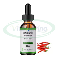 VitaSpring OEM Suppléments Poivre de Cayenne Gouttes Liquide Soutien Digestif Gouttes de Poivre de Cayenne