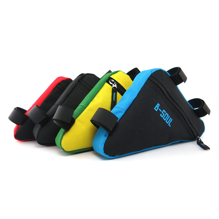 Waterproof Triangle Cycling Bicycle Frame Bag Front Tube Mountain Bike Frame Holder Saddle Bag