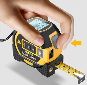 جهاز قياس المسافة بالليزر صناعي محمول ذاتي القفل دقيق ومقاوم للماء بضمان 3 سنوات، نطاق قياس 0.05-40 متر، 20000 قياس - Product Image 4