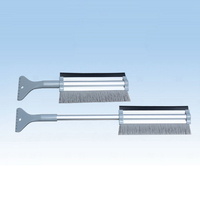 Brosse à neige télescopique multifonctionnelle avec grattoir à glace