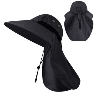 2023 haute qualité Protection UV casquettes de pêche en plein air randonnée <span class=keywords><strong>Camping</strong></span> visière chapeau cou couverture pêche <span class=keywords><strong>soleil</strong></span> protéger casquette chapeaux - Product Image 5