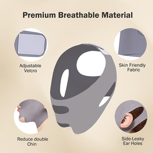 Portatile riutilizzabile Anti rughe V-Line Lifting viso fasciante maschera Jawline Shaper doppio mento cinturino <span class=keywords><strong>per</strong></span> <span class=keywords><strong>dormire</strong></span> - Product Image 6