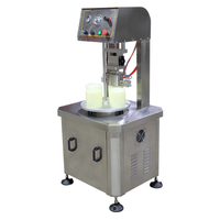 Machine de capsulage semi-automatique électrique pneumatique à pompe pour bouteilles en verre et bocaux métalliques (nouvelle ou d'occasion)