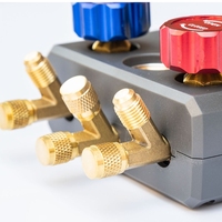 DY517 Manomètre Réfrigération Collecteur Numérique Vide HVAC Compteur Pression Température Testeur R410A Réfrigérant Test