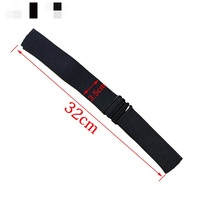Bandes élastiques réglables Accessoires pour perruque pour bonnet de perruque et outil de fabrication d'extensions de cheveux