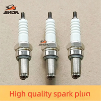 Pièces de rechange pour bougies d'allumage de moto SNOR pour motos de 125cc et 250cc