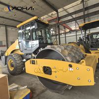 Compacteur vibrant à tambour simple/double AOHAI de 8 tonnes, neuf, avec moteur Changfa et pompe – Entretien facile, prix compétitif