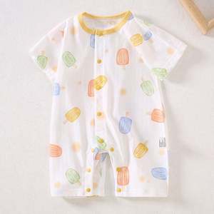 Kleinkind Jungen T-Shirts Hemden Oberteile Strampler Baumwolle Sommer Dünner Schnitt Neugeborenen-Strampler Krabbel-Kleidung Anyang Babykleidung - Product Image 6
