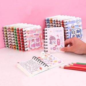 Personalized A7 Bear Cartoon Cute <b>Small</b> Note Book Animal <b>Small</b> Notebook with Custom Logo Spiral Pocket Journal Memo Pad <b>Notepad</b> - Product Image 3