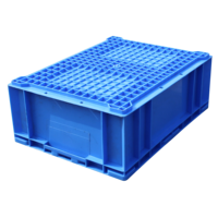NEXARA HP4B Caisses en plastique empilables et résistantes Boîtes logistiques solides et durables de différentes tailles pour différents scénarios