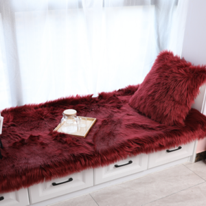 <span class=keywords><strong>Tapis</strong></span> à longs poils et <span class=keywords><strong>fourrure</strong></span> beige pour chambre à coucher, tapisserie de qualité supérieure, prix bon marché - Product Image 2