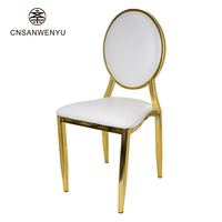 Chaises de banquet noires en acier inoxydable à dossier haut pour hôtels, restaurants, réceptions et événements – Vente en gros
