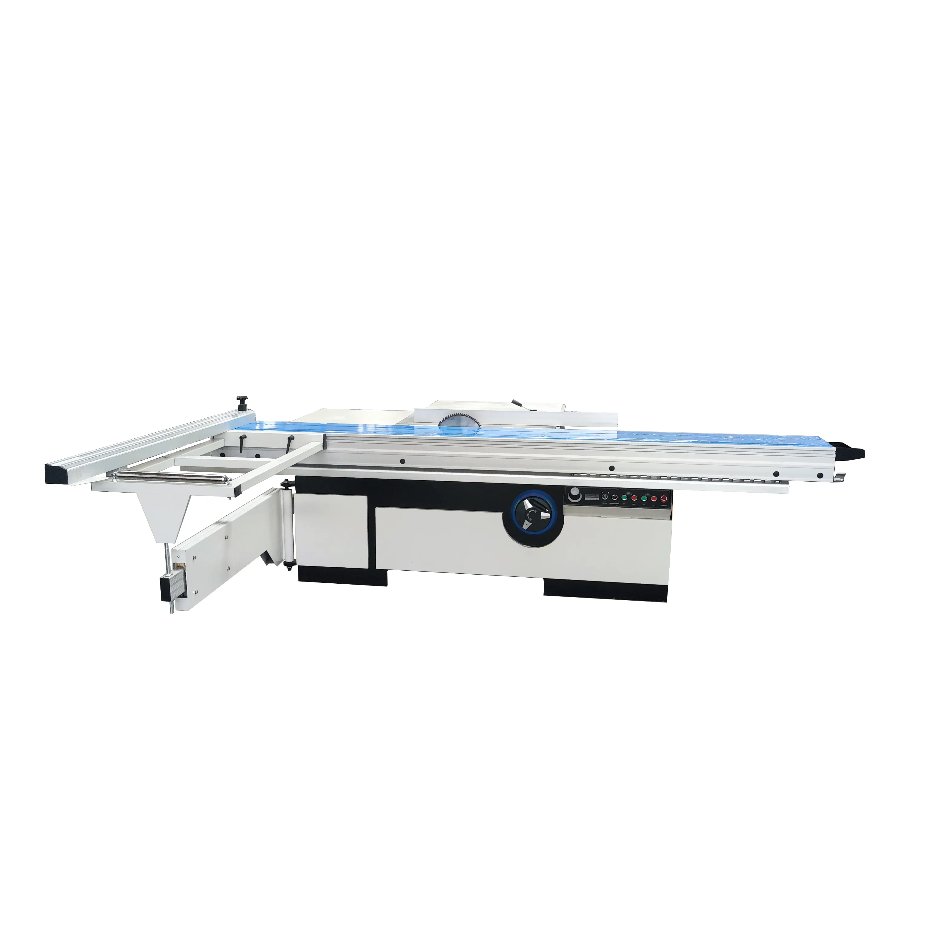 390mm Thickness Slide Table Electric Lifting Digital Display Woodworking Sliding Panel Saw