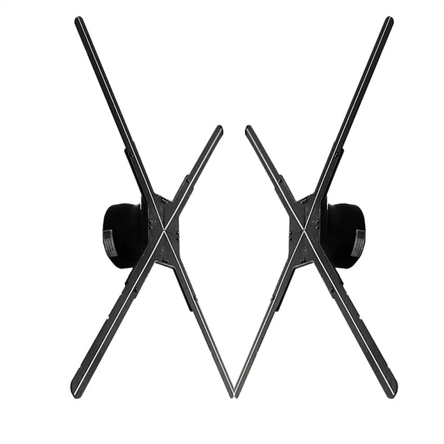 65cm 3D Hologram Fan With High Resolution High-speed Rotation Mechanism 2.4G WiFi Four Blades AC100~240V 50/60Hz Holoram Fan