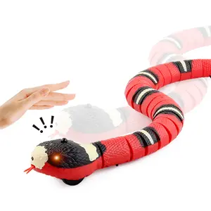 Fernbedienung Schlangen spielzeug für Katzen kätzchen Eiförmiger Controller Klapper schlange Interaktiver Schlangen katze Teaser Spielzeugs piel Haustier Kind